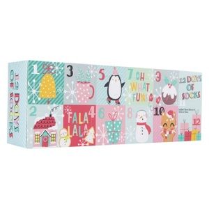 12 days of Christmas socks countdown